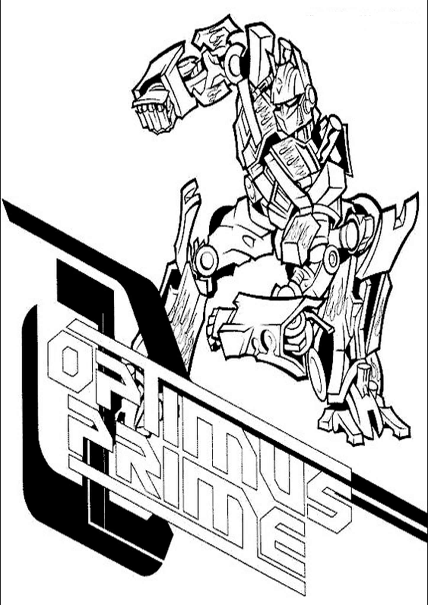 100+ Transformers Coloring Pages 51