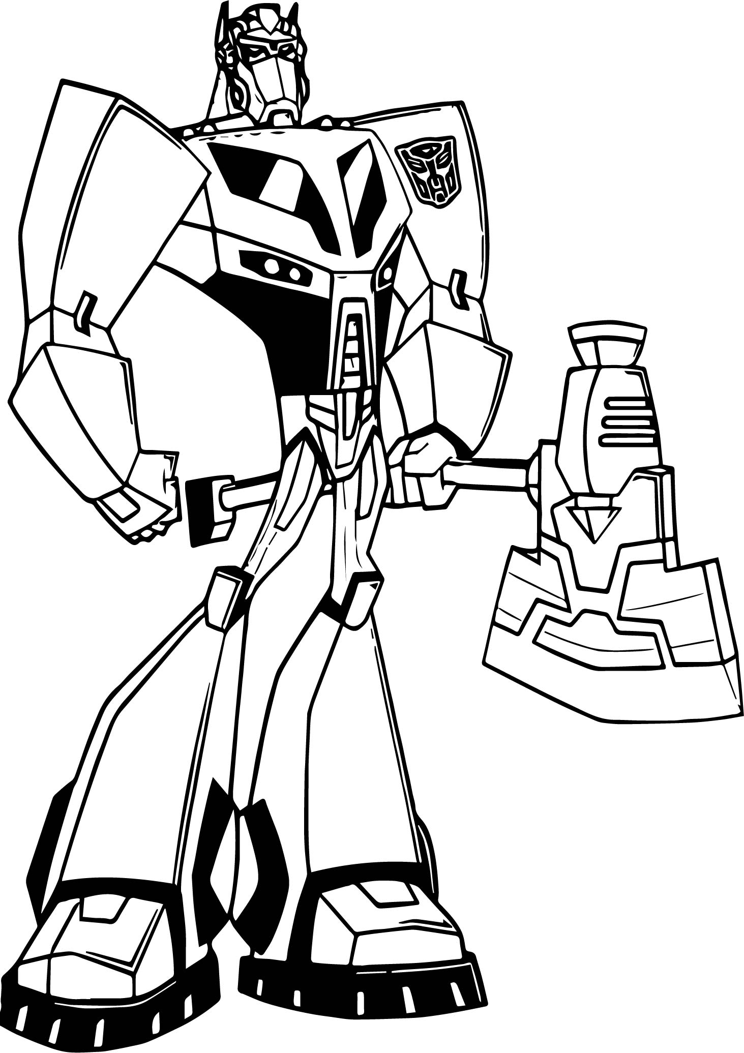 100+ Transformers Coloring Pages 6