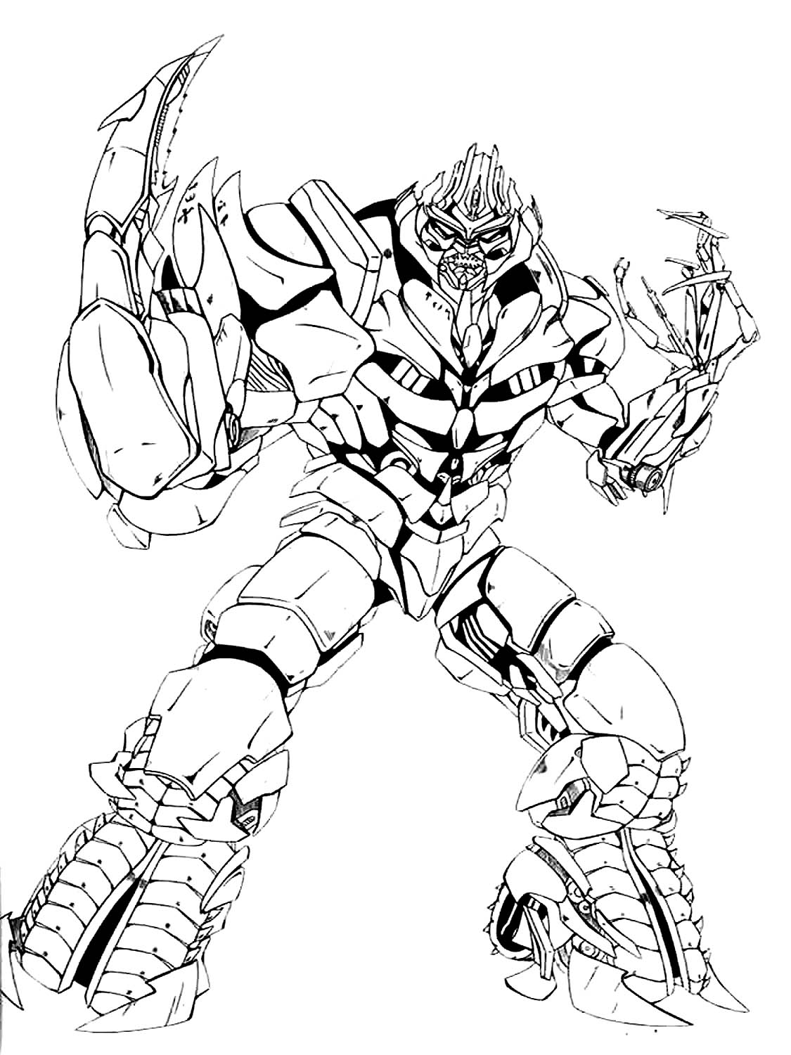 100+ Transformers Coloring Pages 62