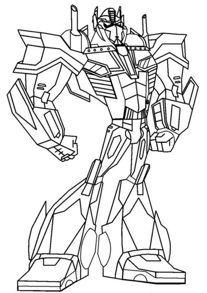 100+ Transformers Coloring Pages 65