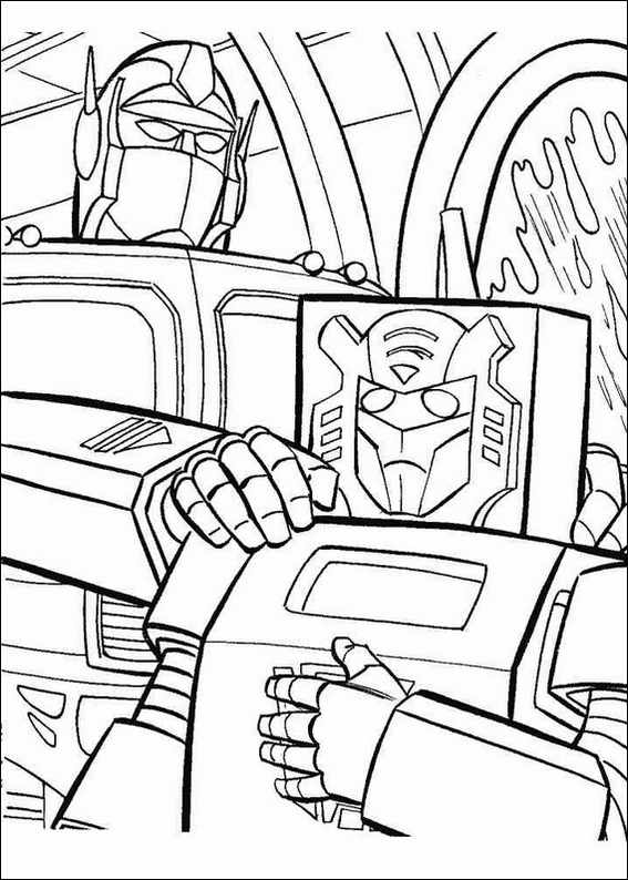 100+ Transformers Coloring Pages 70