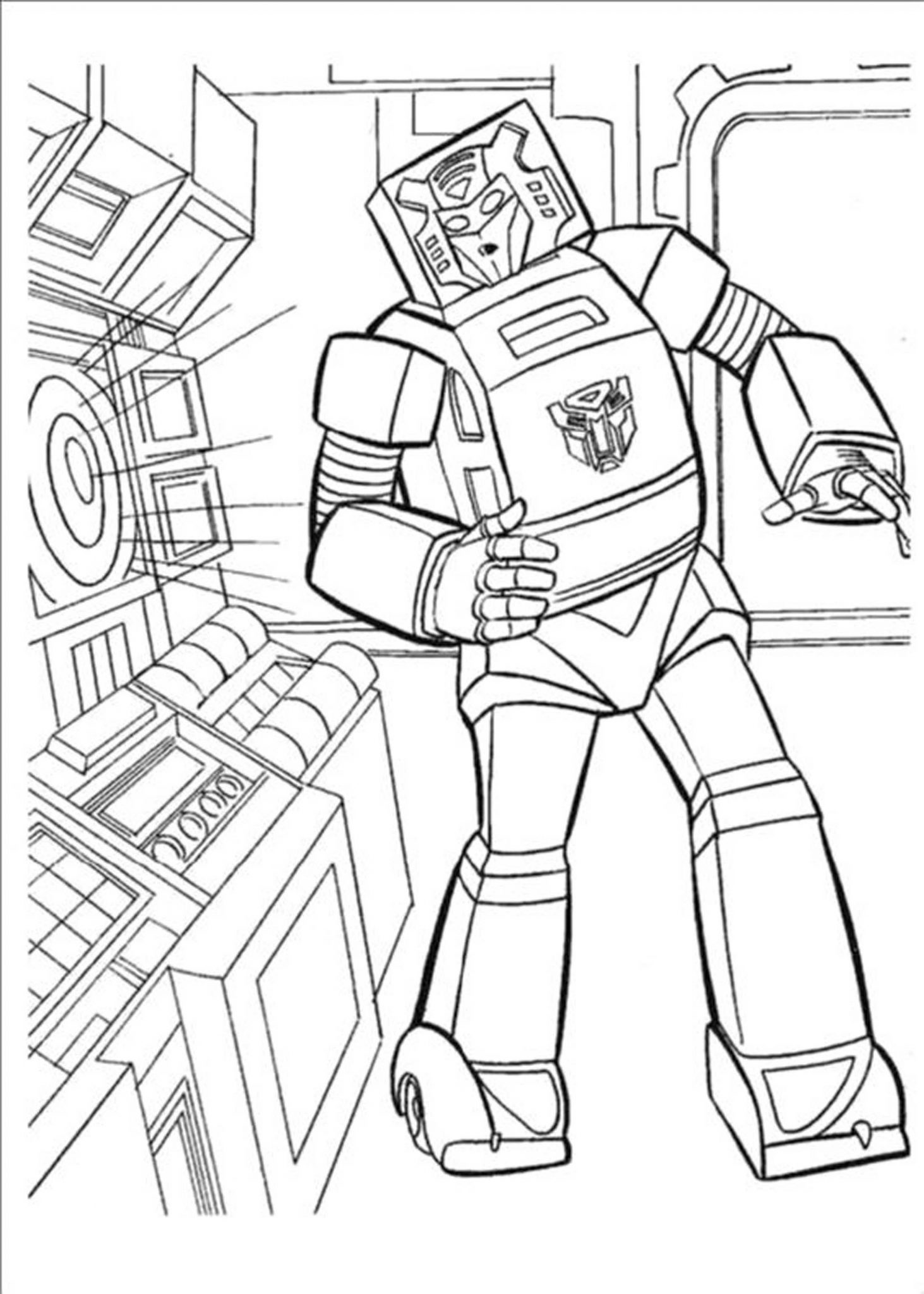 100+ Transformers Coloring Pages 73