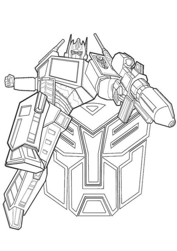 100+ Transformers Coloring Pages 76