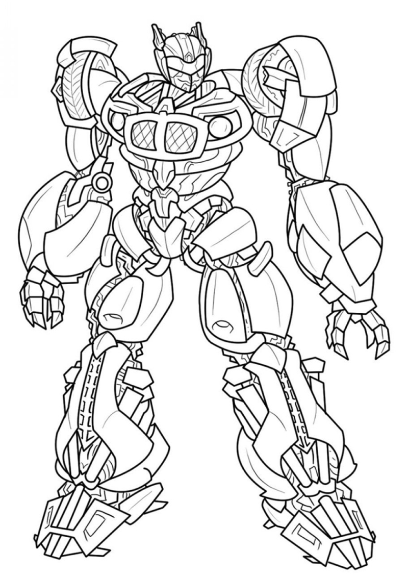 100+ Transformers Coloring Pages 79