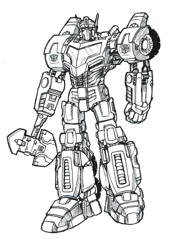 100+ Transformers Coloring Pages 83