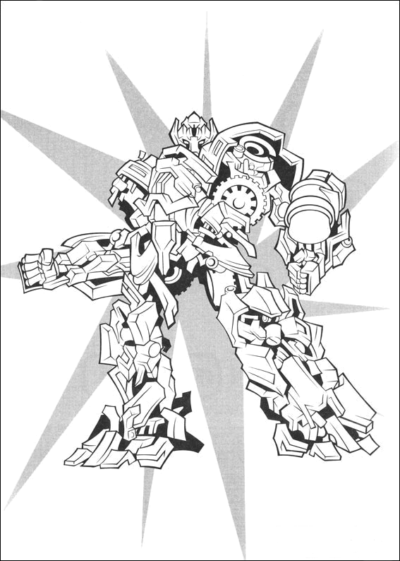 100+ Transformers Coloring Pages 87