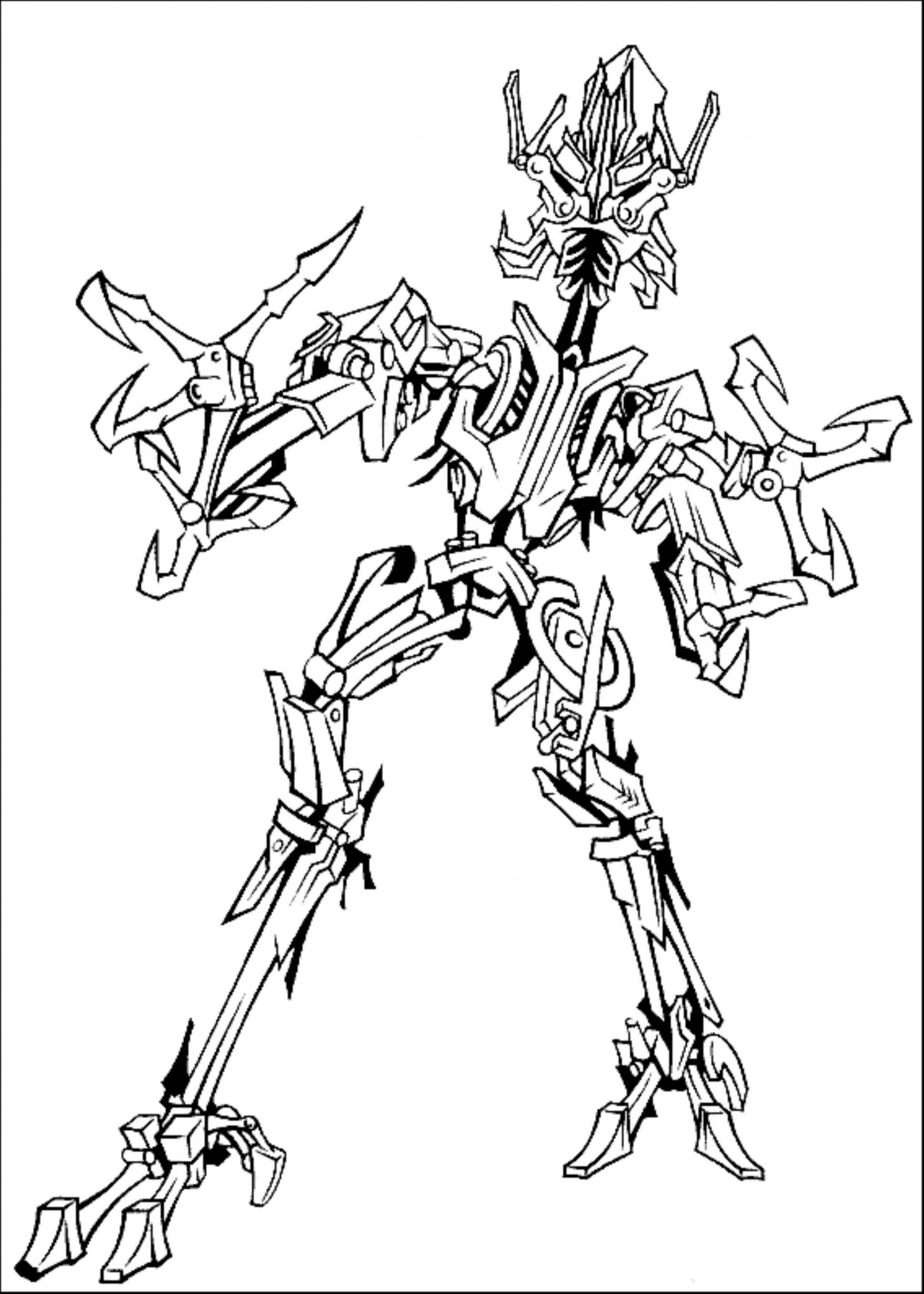 100+ Transformers Coloring Pages 94