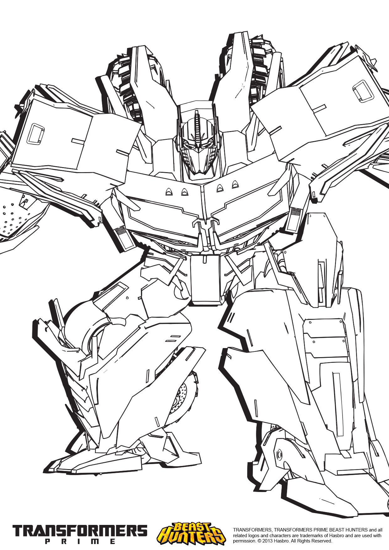 100+ Transformers Coloring Pages 99