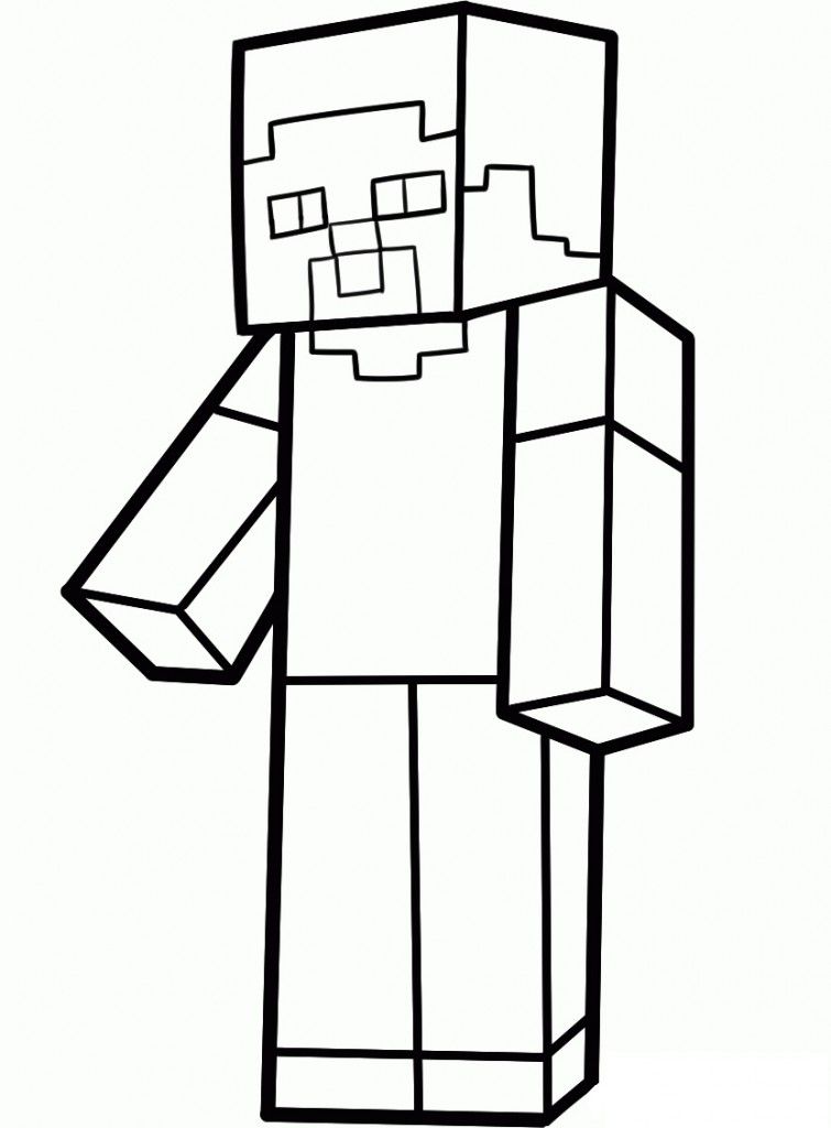 150+ Minecraft Coloring Pages 113