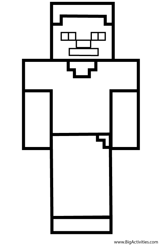 150+ Minecraft Coloring Pages 123