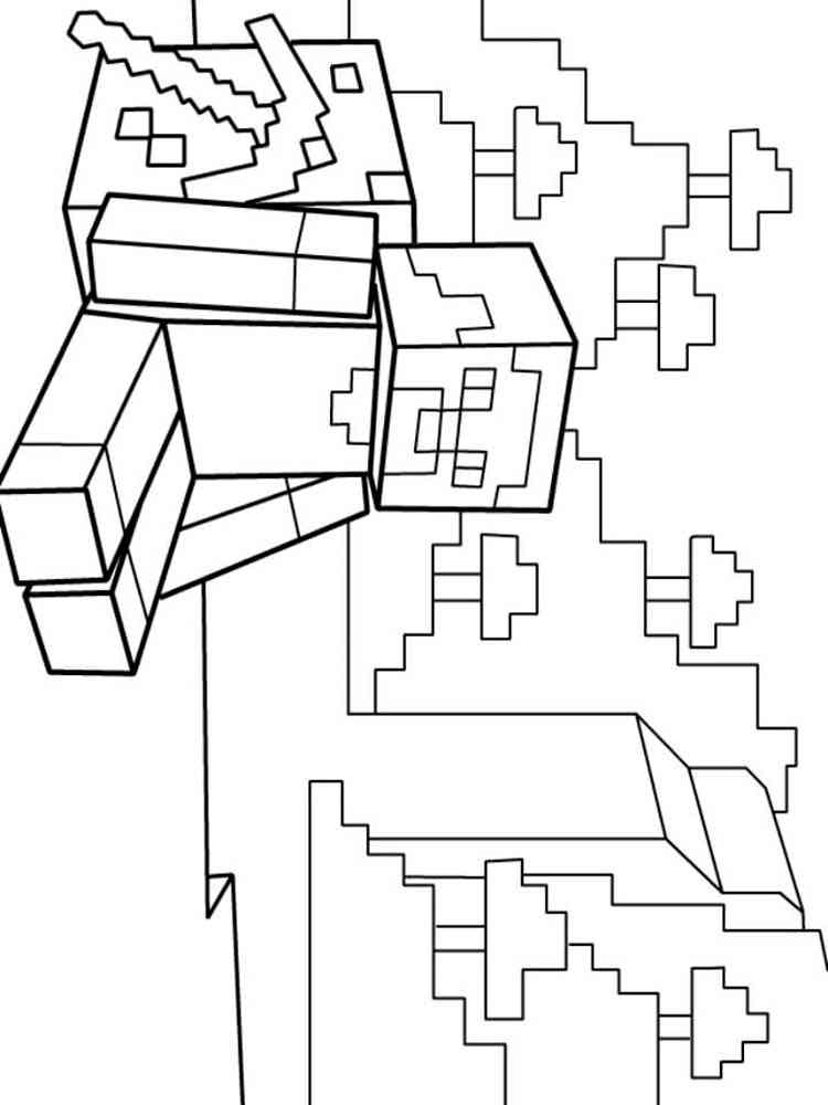 150+ Minecraft Coloring Pages 151