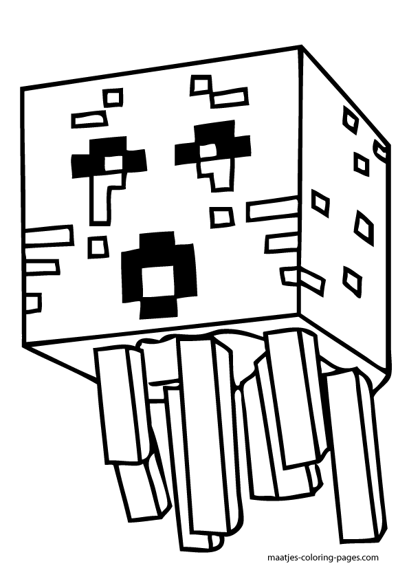 150+ Minecraft Coloring Pages 40