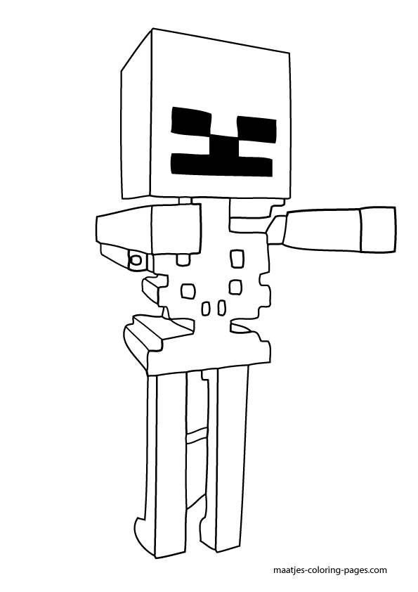 150+ Minecraft Coloring Pages 57