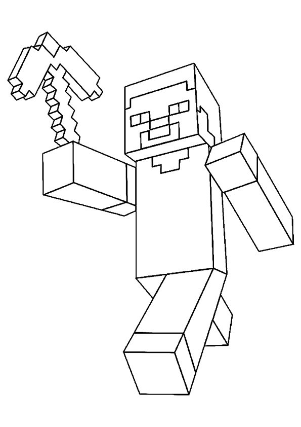 150+ Minecraft Coloring Pages 61