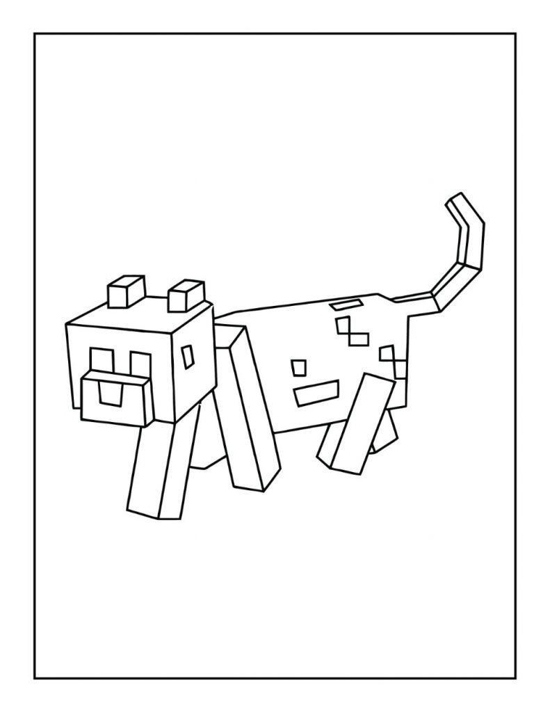 150+ Minecraft Coloring Pages 64