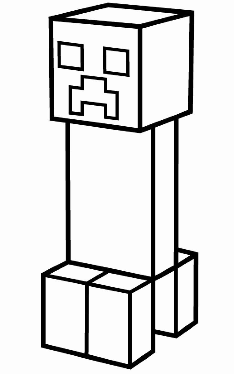 150+ Minecraft Coloring Pages 7