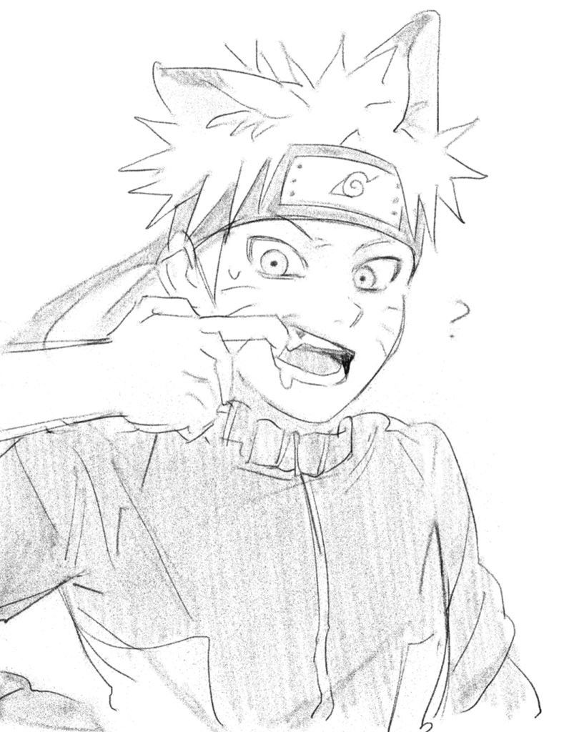 160+ Naruto Coloring Pages 109