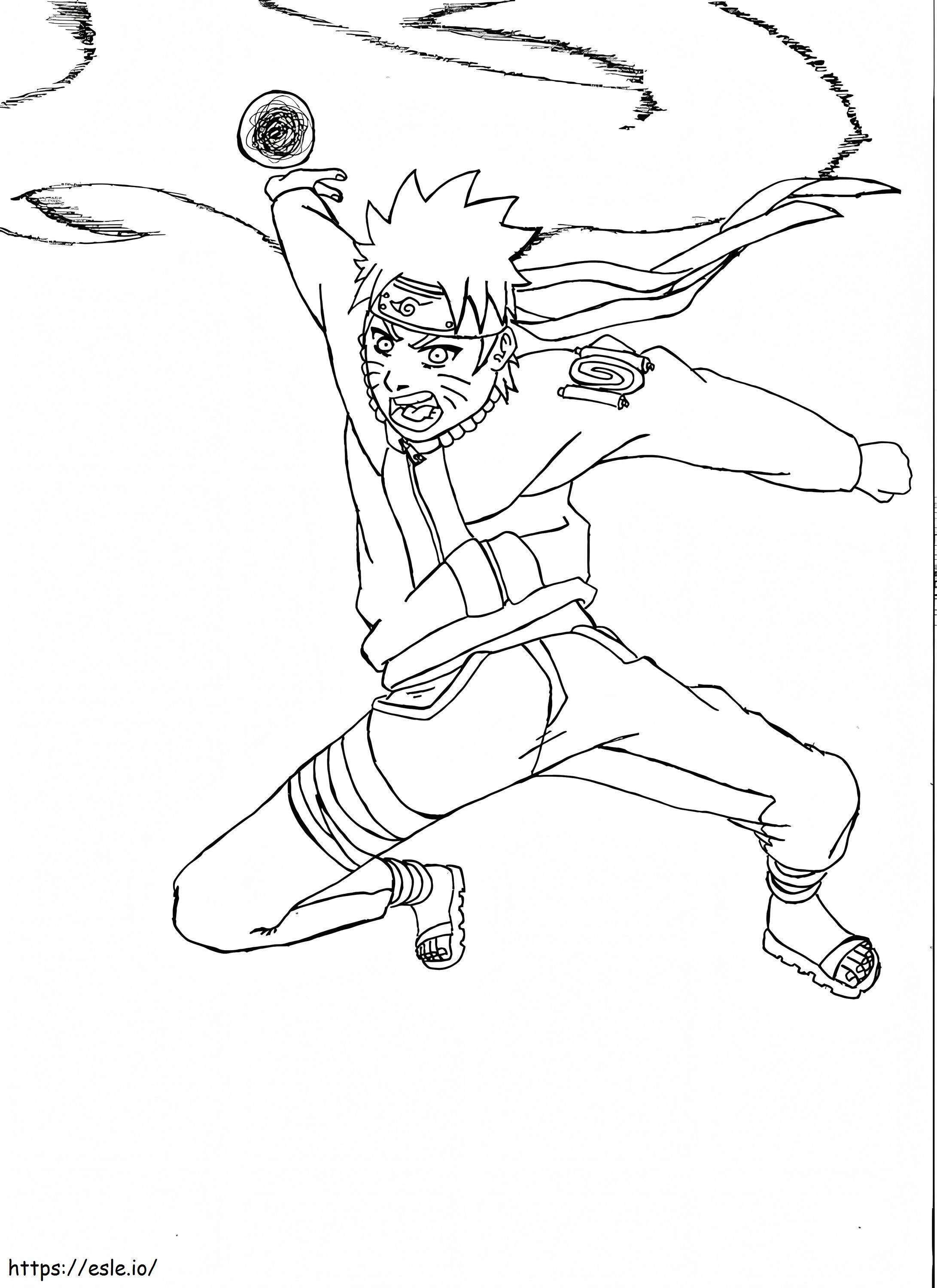 160+ Naruto Coloring Pages 16