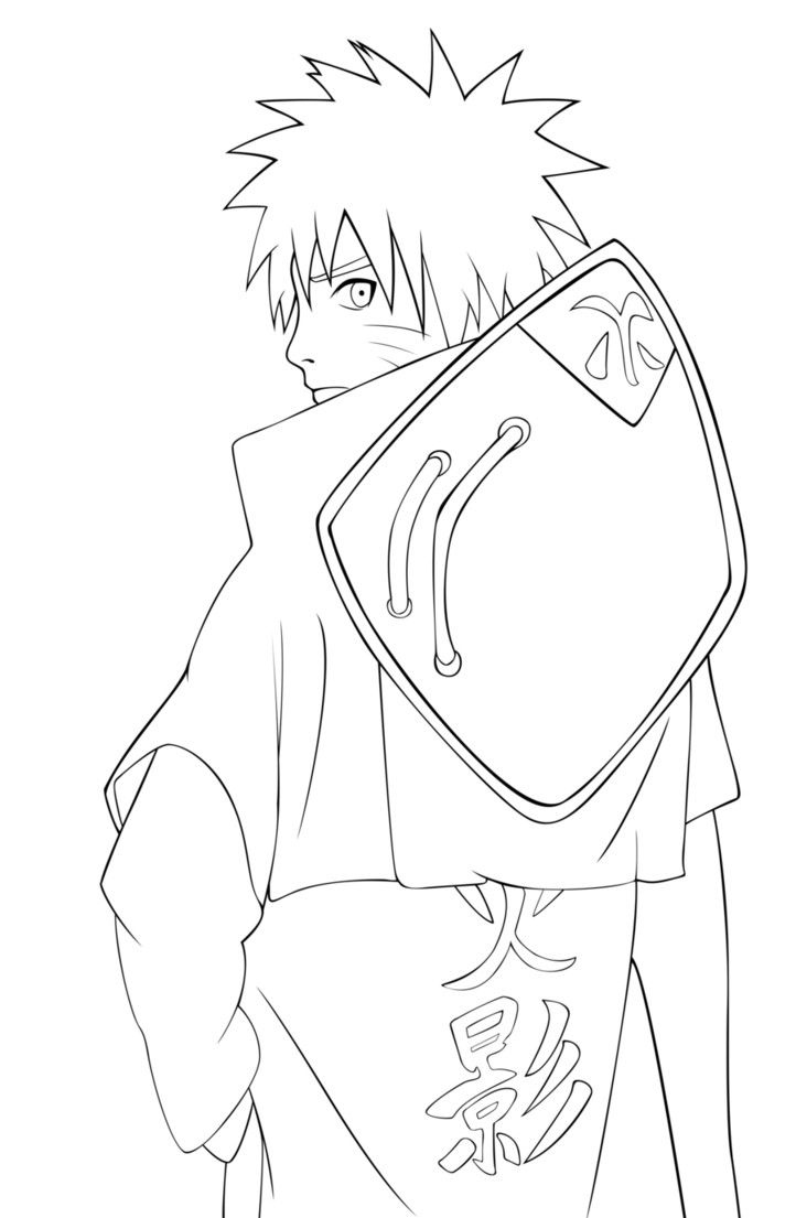 160+ Naruto Coloring Pages 166