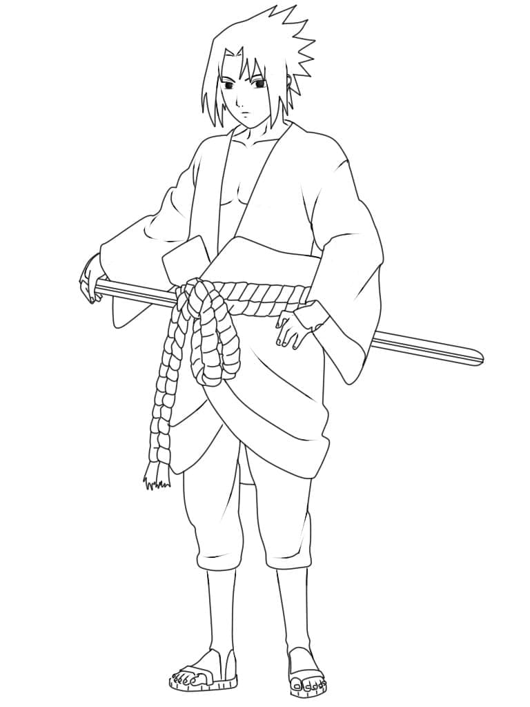160+ Naruto Coloring Pages 168