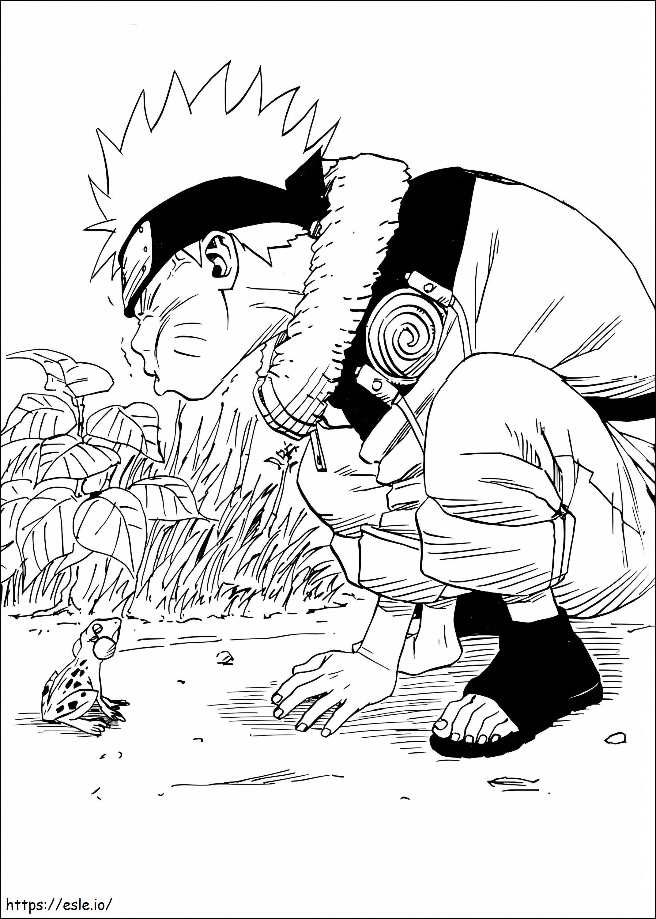 160+ Naruto Coloring Pages 19