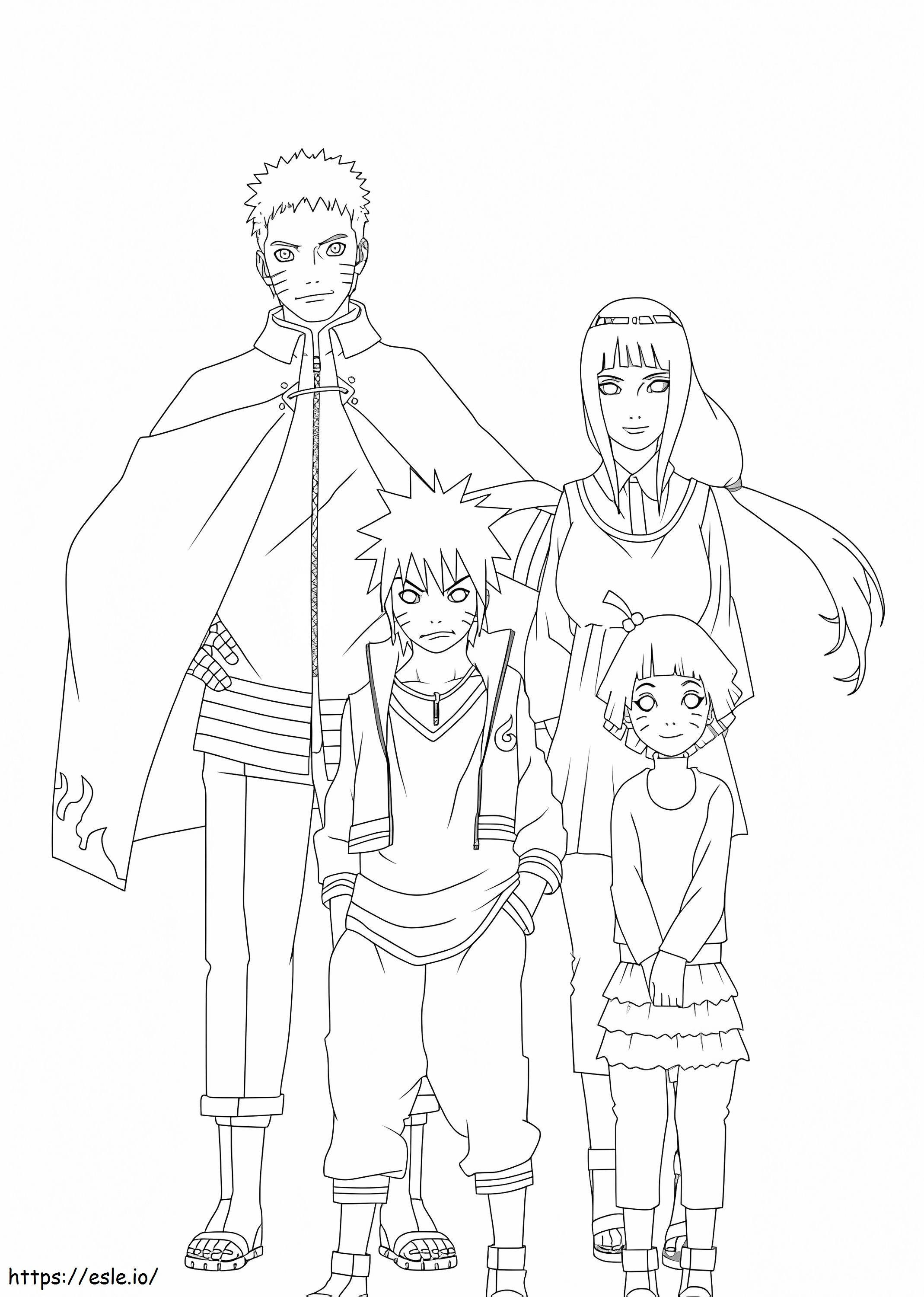 160+ Naruto Coloring Pages 20