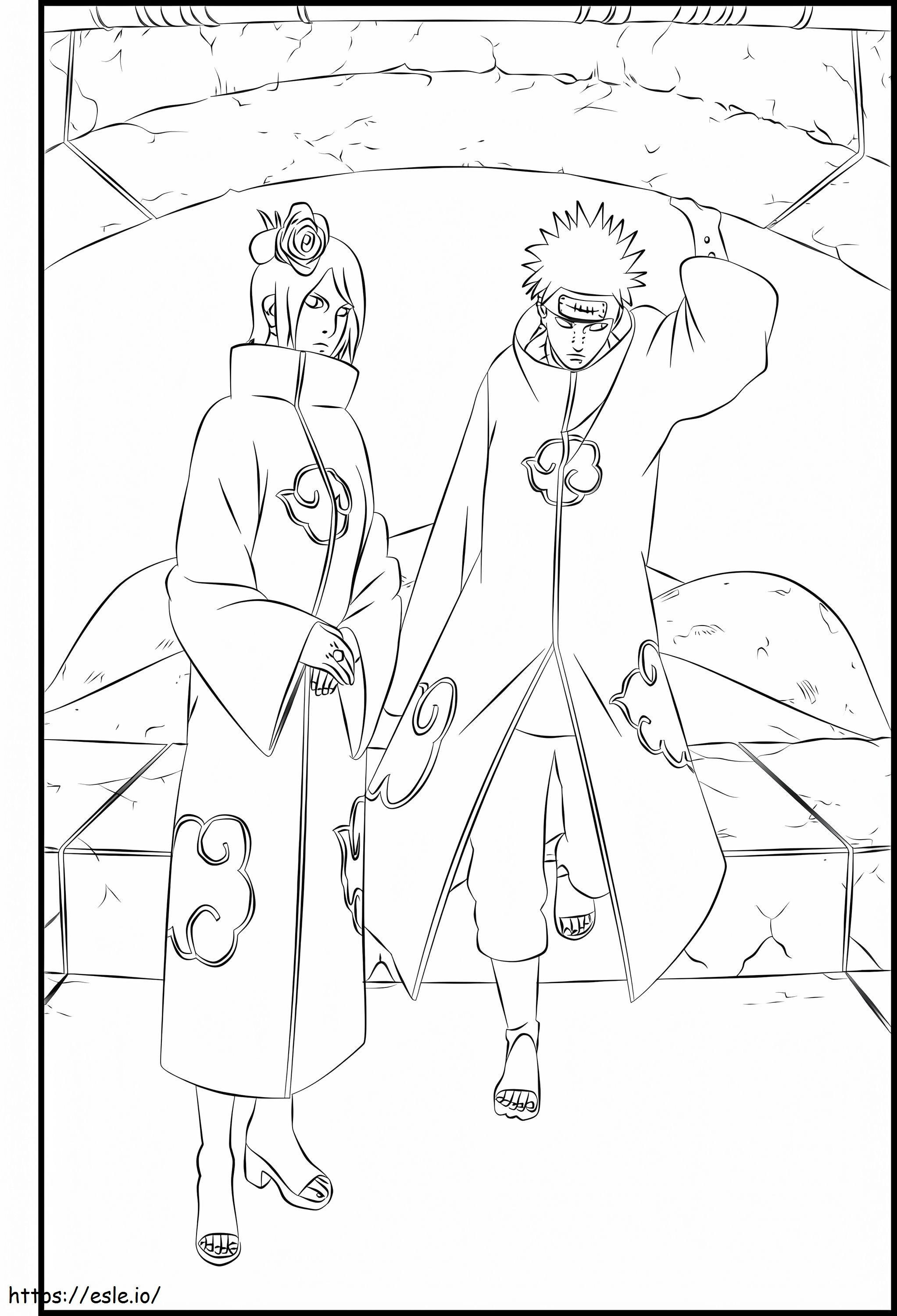 160+ Naruto Coloring Pages 33