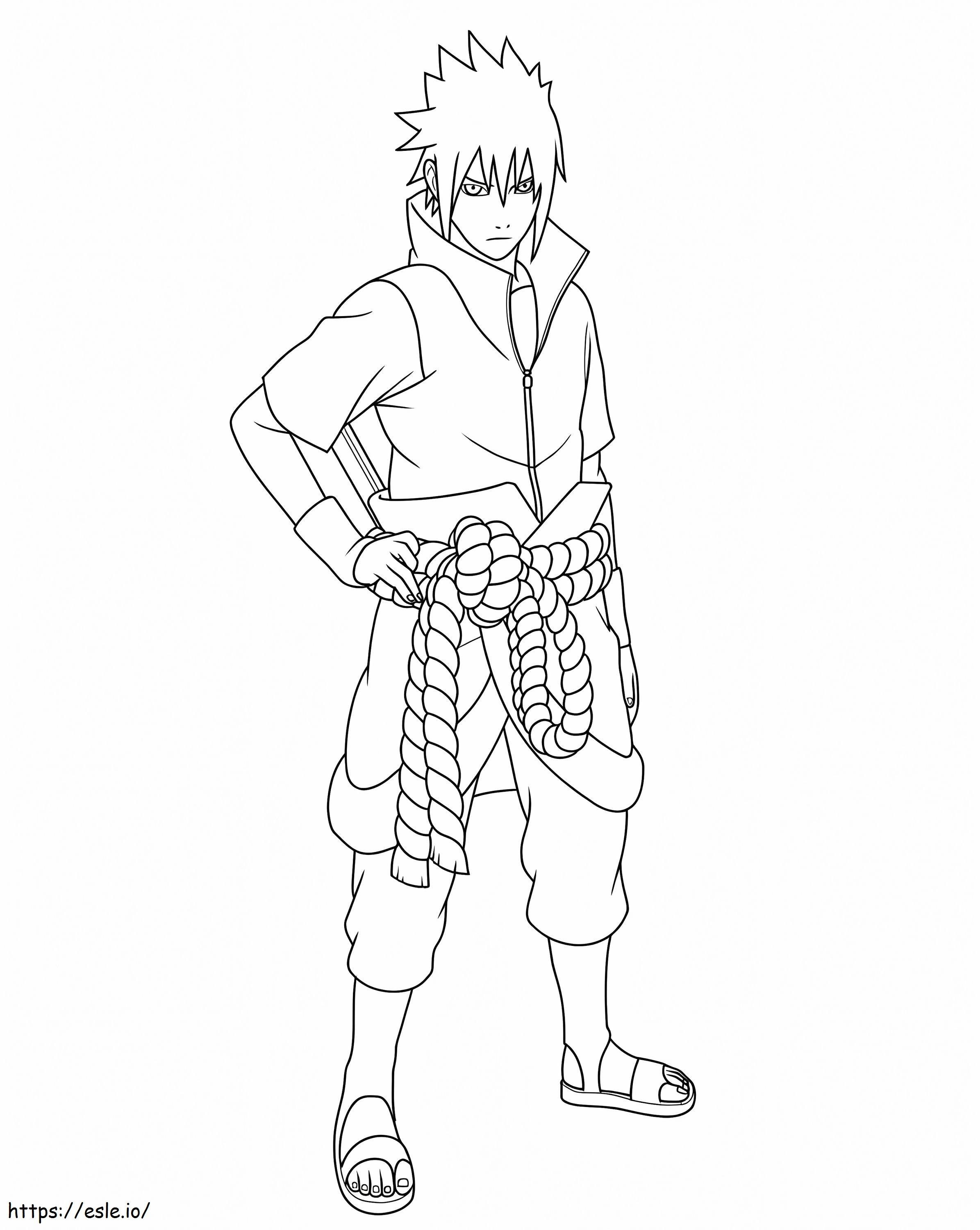 160+ Naruto Coloring Pages 4