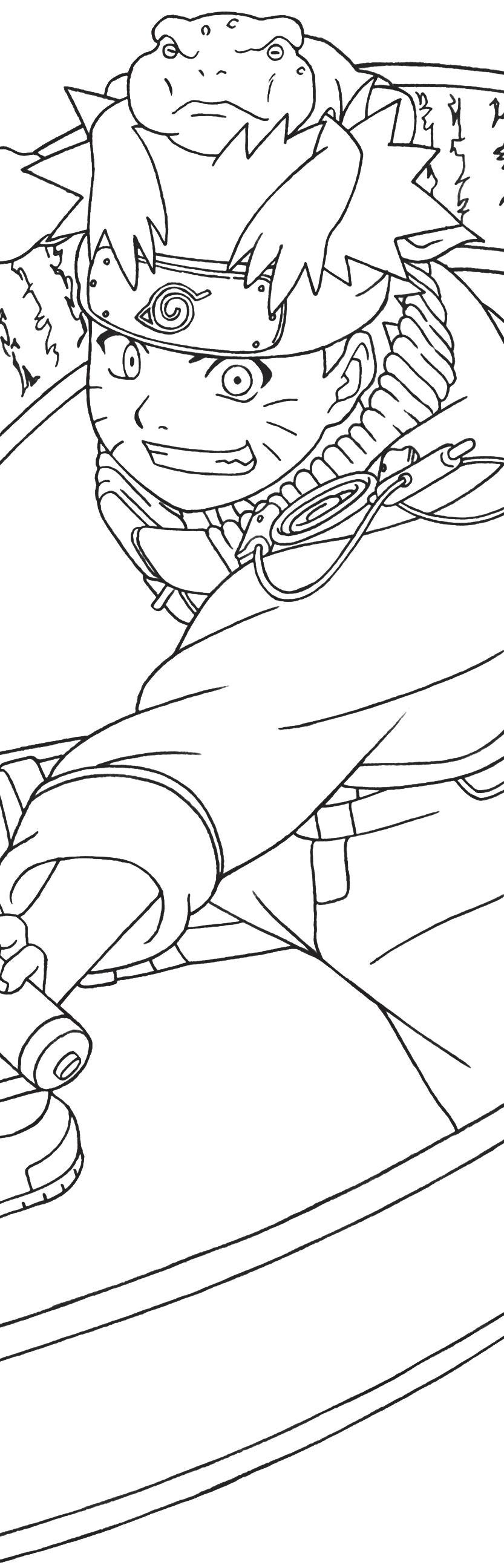 160+ Naruto Coloring Pages 57