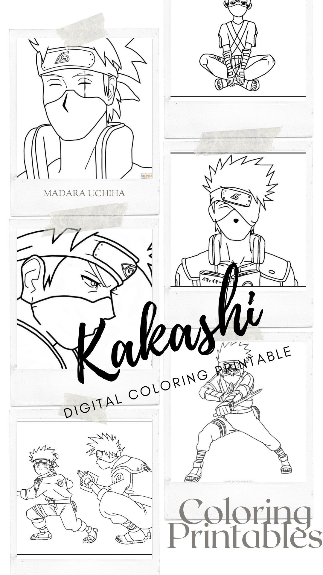 160+ Naruto Coloring Pages 59