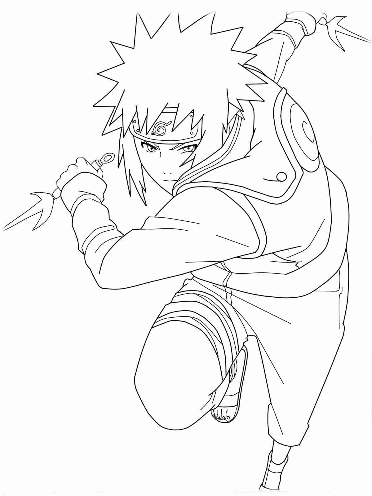 160+ Naruto Coloring Pages 64