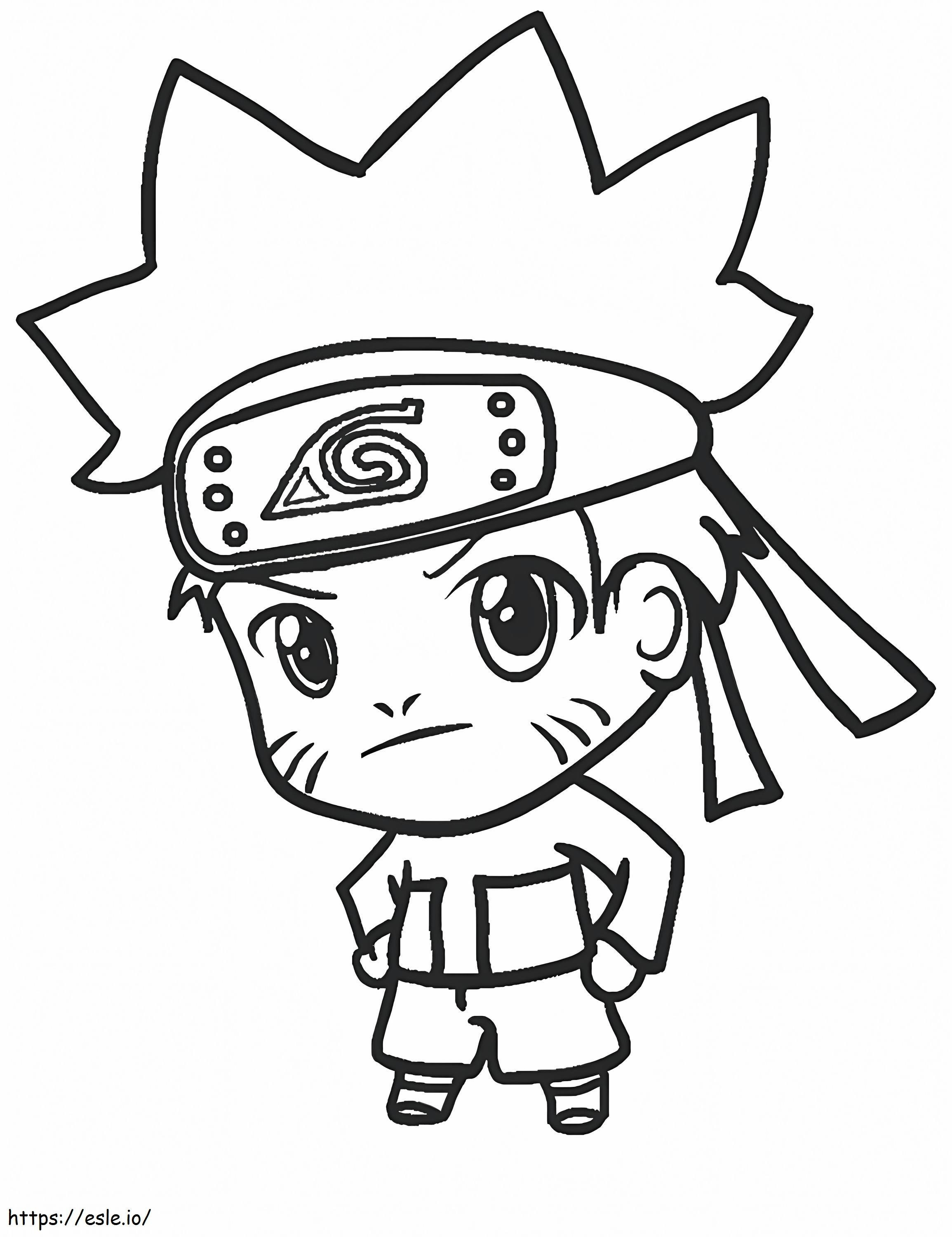 160+ Naruto Coloring Pages 7