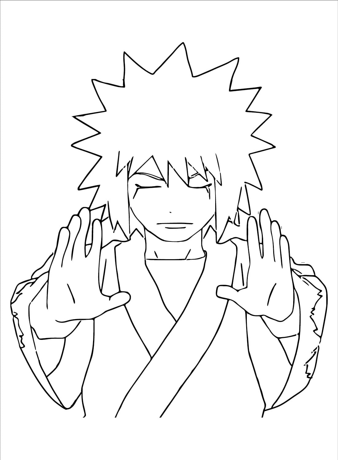 160+ Naruto Coloring Pages 72