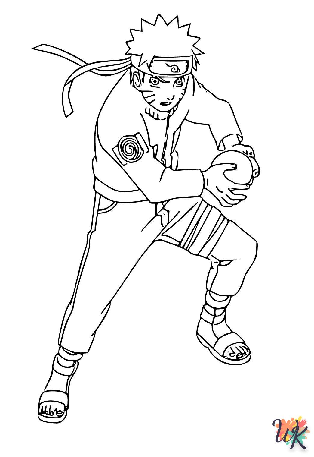 160+ Naruto Coloring Pages 73