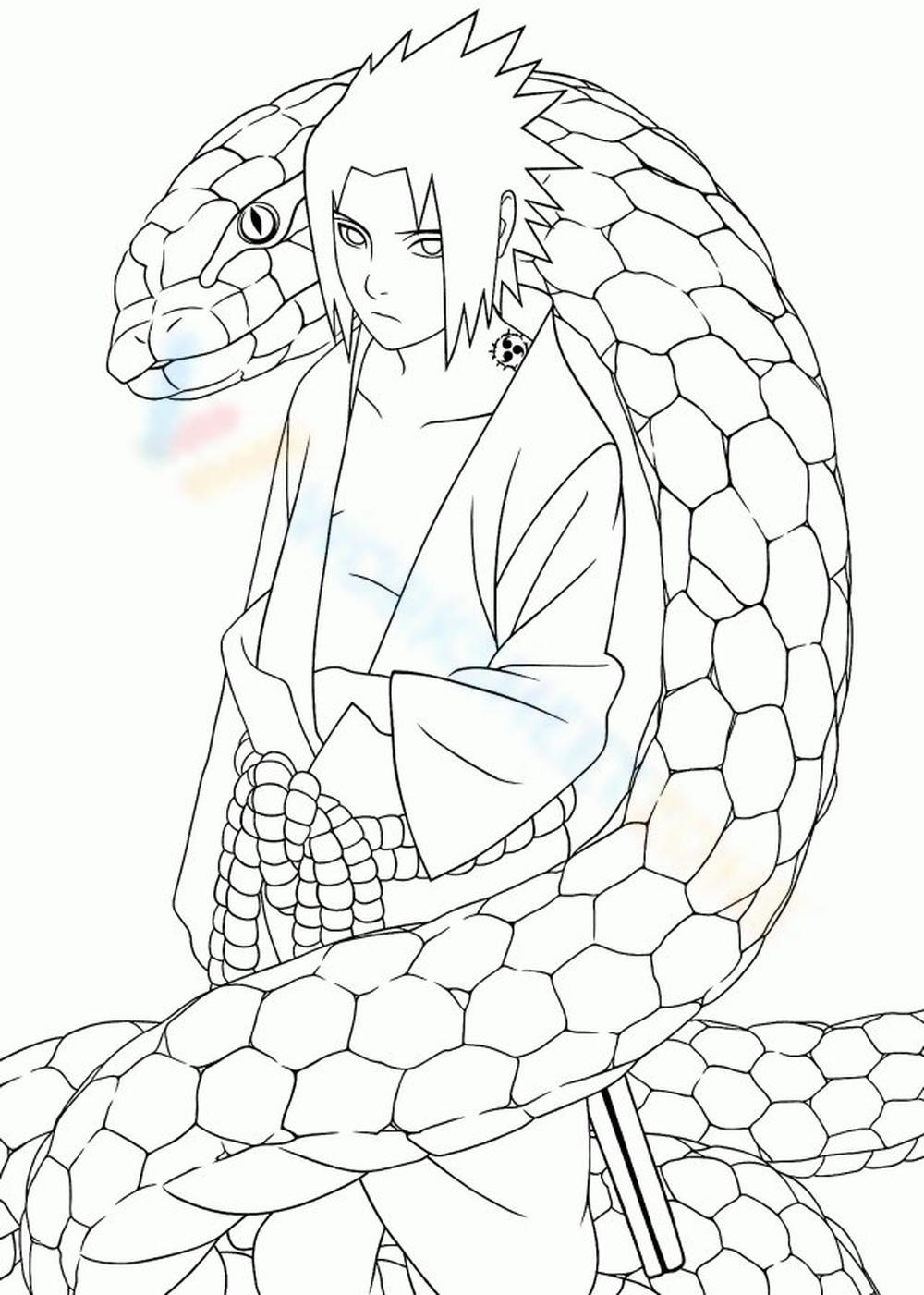 160+ Naruto Coloring Pages 79