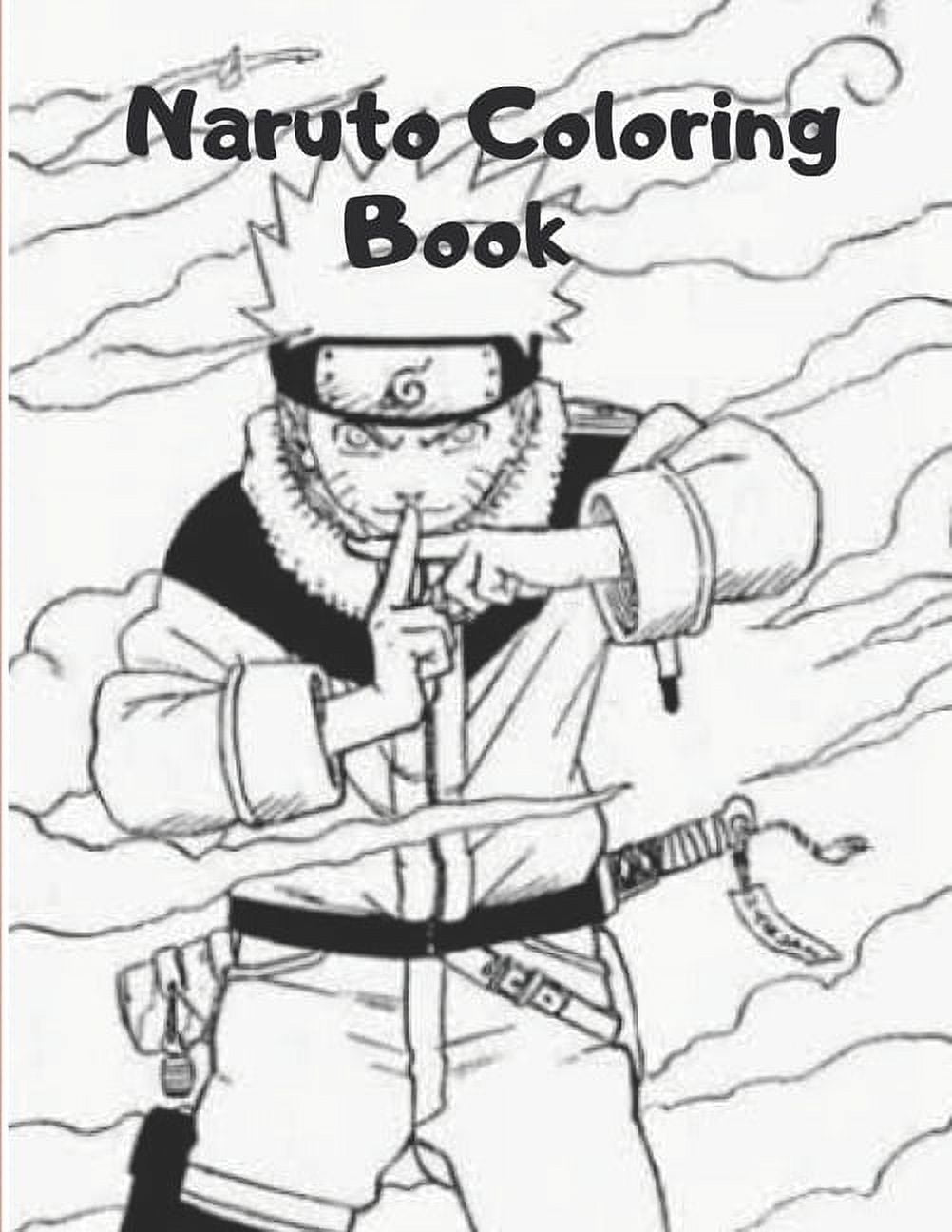 160+ Naruto Coloring Pages 82