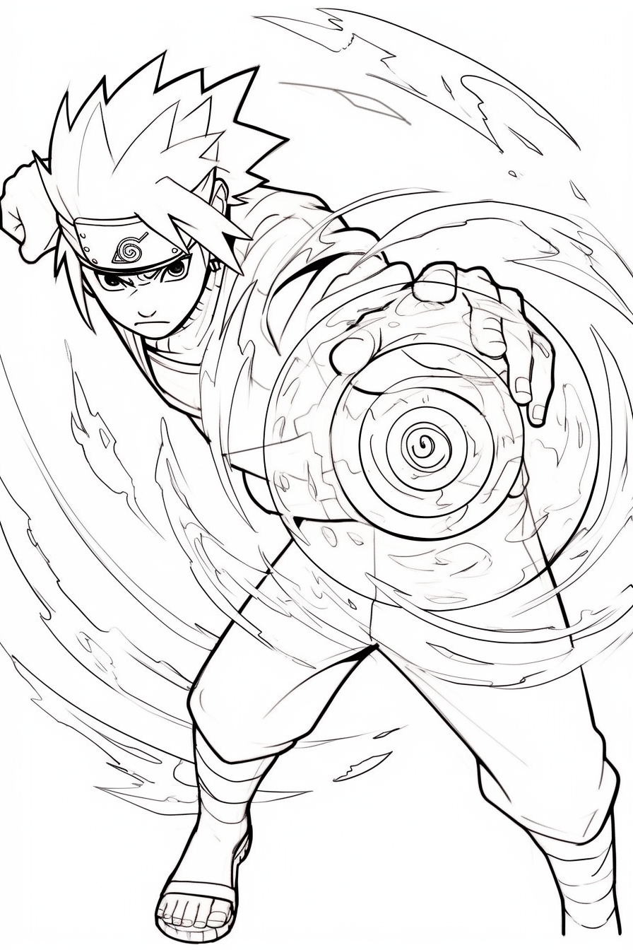 160+ Naruto Coloring Pages 88