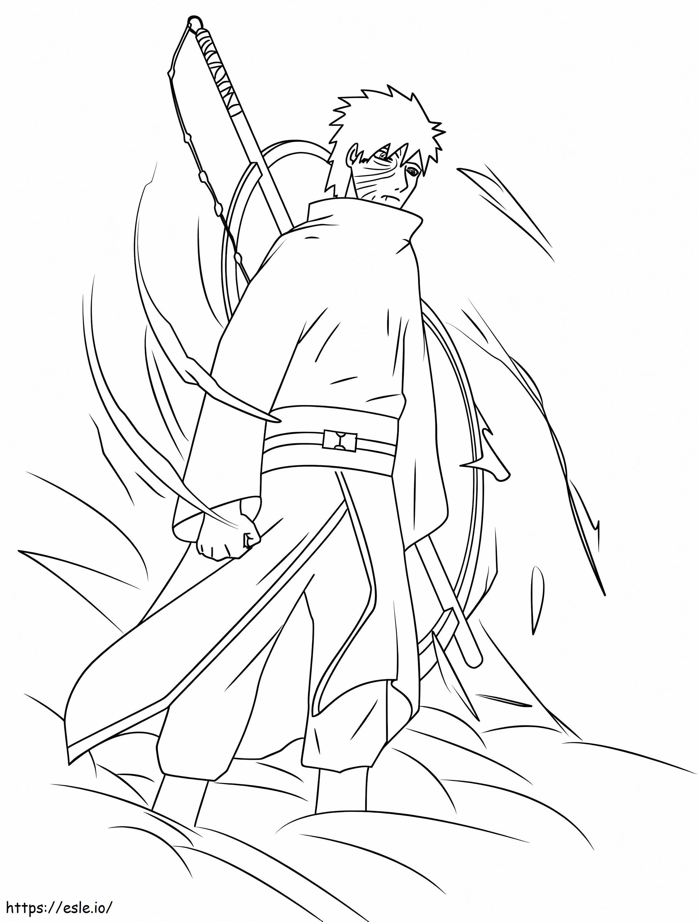 160+ Naruto Coloring Pages 9