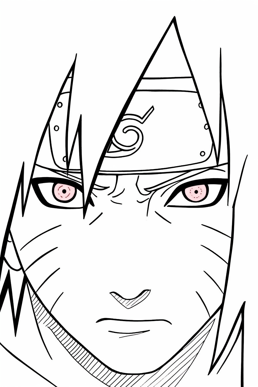 160+ Naruto Coloring Pages 91