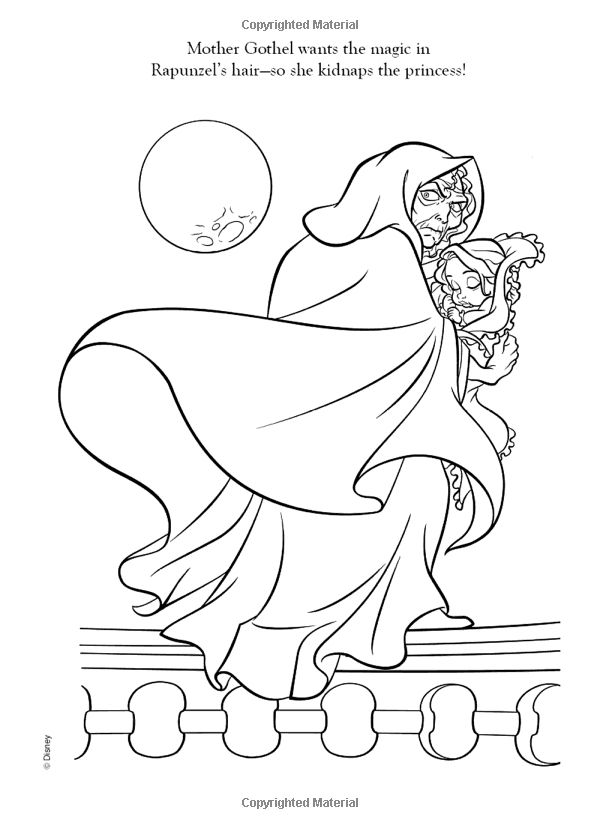 160+ Rapunzel Coloring Pages: Let Your Imagination Flow 100