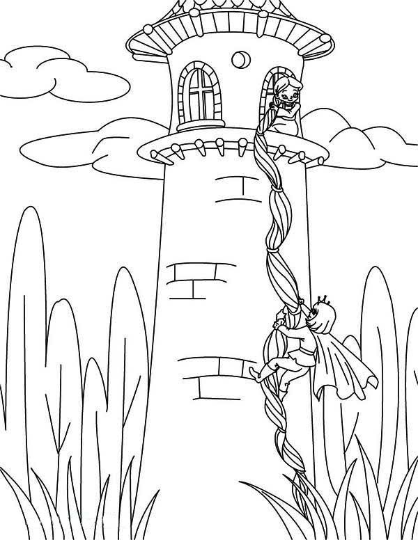 160+ Rapunzel Coloring Pages: Let Your Imagination Flow 108