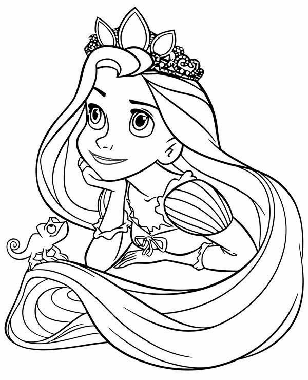 160+ Rapunzel Coloring Pages: Let Your Imagination Flow 115