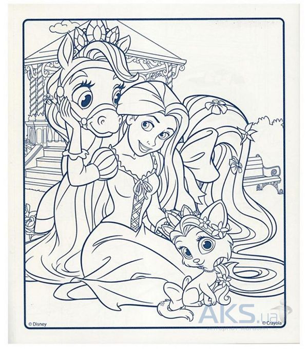 160+ Rapunzel Coloring Pages: Let Your Imagination Flow 121