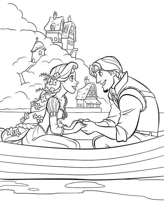 160+ Rapunzel Coloring Pages: Let Your Imagination Flow 123