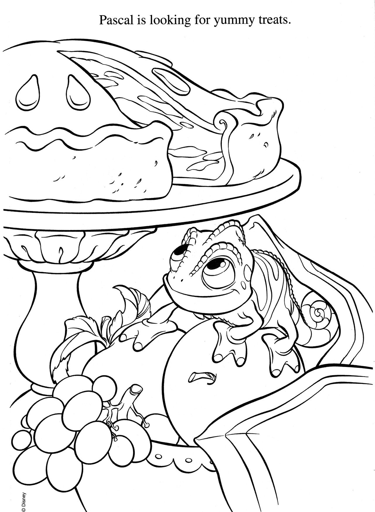 160+ Rapunzel Coloring Pages: Let Your Imagination Flow 14