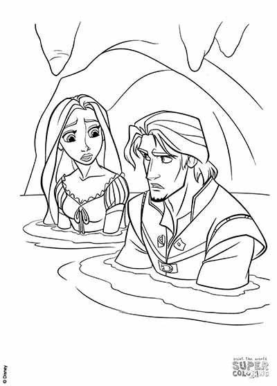 160+ Rapunzel Coloring Pages: Let Your Imagination Flow 142