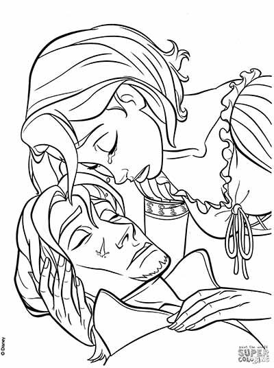 160+ Rapunzel Coloring Pages: Let Your Imagination Flow 143