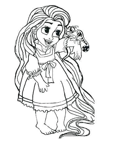 160+ Rapunzel Coloring Pages: Let Your Imagination Flow 150