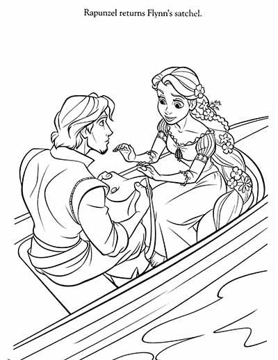 160+ Rapunzel Coloring Pages: Let Your Imagination Flow 154