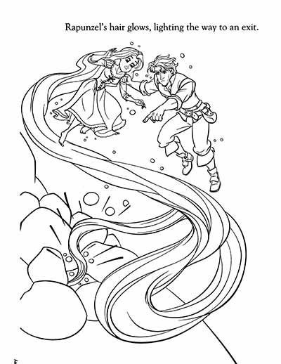 160+ Rapunzel Coloring Pages: Let Your Imagination Flow 156